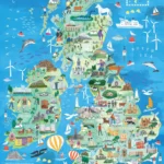 bopster Great Britain & Ireland Jigsaw Puzzle 1000 pcs