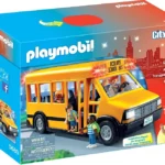 Playmobil City Life School Bus With Flashing Lights