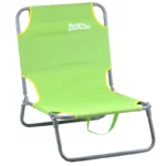 just be...…® Beach & Garden Folding Sun Chair Lounger – Green