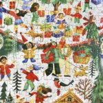 bopster Christmas Illustrated Jigsaw Puzzle 1000 pcs