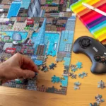bopster 8-bit London Pixel Jigsaw Puzzle 1000 Pieces for Kids Teens and Adults 70 x 50cm Level 3
