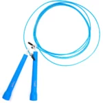 just be...… Skipping and Speed Adult Jump Rope for Fitness and Fat Burning Home Gym Park Workouts HIIT Sessions Boxing and Weight Loss Non-Slip Handle and a 275cm Adjustable Length Rope - Blue