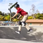 Land Surfer Kids Stunt Scooter | Scooter for Kids 8-12+ Teenagers | Boys/Girls Two Wheel 360 Pro Stunts | Camouflage Green