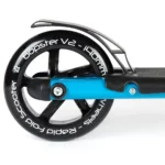 bopster 2 Wheeled Scooter Folding V2 In Line Racing Kick Sport Ride-On Blue
