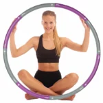 just be...…® Weighted Padded Fitness Foam Hula Hoop (1.4kg Purple)