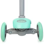 boppi 3-Wheel Kids Toddler Push Scooter | 2 Front Wheels, Ideal for Girls and Boys Aged 3 - 8 Years Old | Green