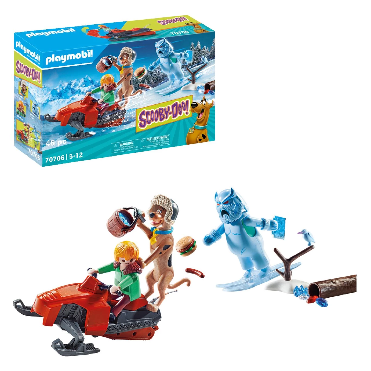 Playmobil Scooby-DOO! Adventure with Snow Ghost