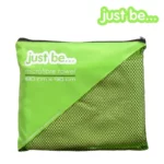 just be... Microfibre Compact Travel Towel - Green - Extra Large