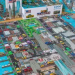 bopster 8-bit New York Pixel Jigsaw Puzzle 1000 Pieces for Kids Teens and Adults 70 x 50cm Level 3
