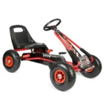 bopster - Pedal Go Kart with Inflatable Tyres 5-8 Years - Red