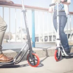 bopster® Sport Pro - Rapid-Fold Adult Folding Commuter Scooter Black