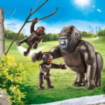 Playmobil 70360 Family Fun Gorilla with Babies 14.2 x 4.1 x 14.2 cm, Colourful