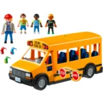 Playmobil City Life School Bus With Flashing Lights