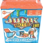 HEXBUG 480-6841 JUNKBOTS Trash Bin Assortment Kit Surprise Every Box LOL with Boys and Girls Alien Powered Toys for Kids 24+ Pieces of Action Construction Figures for Ages 5 and Up