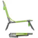 just be...…® Beach & Garden Folding Sun Chair Lounger – Green