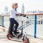 bopster® Sport Pro - Rapid-Fold Adult Folding Commuter Scooter Black