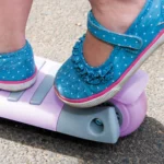 boppi 3-Wheel Kids Toddler Push Scooter | 2 Front Wheels, Ideal for Girls and Boys Aged 3 - 8 Years Old | Blue