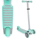 boppi 3-Wheel Kids Toddler Push Scooter | 2 Front Wheels, Ideal for Girls and Boys Aged 3 - 8 Years Old | Green