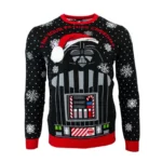 Official Star Wars Darth Vader Christmas Jumpers for Men Or Women – Ugly Novelty Gifts Xmas Jumper – I Am Your Father Unisex Knitted Sweater Design