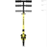 bopster 2 Wheeled Scooter Folding V2 In Line Racing Kick Sport Ride-On Neon Yellow