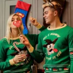 Numskull Unisex Official Crash Bandicoot Knitted Christmas Jumper for Men or Women - Ugly Novelty Sweater Gift Green [video game]