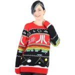 Official Atari Christmas Jumper/Ugly Sweater - UK S/US XS Red
