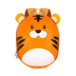 boppi Tiny Trekker Kids Backpack Nursery Travel Holiday Toddler Children Bag 4 Litre Preschool Rucksack - Tiger