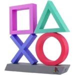 Paladone Playstation Icons XL | 3 Modes-Music Reactive Game Room Lighting | Eco-Friendly BDP Breakdown Plastic | Perfect for Home, Office and Bedrooms, 75 W, Multi-Colour