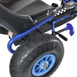 bopster - Pedal Go Kart with Inflatable Tyres 5-8 Years - Blue