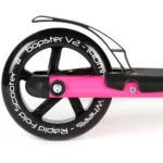 bopster 2 Wheeled Scooter Folding V2 In Line Racing Kick Sport Ride-On Pink