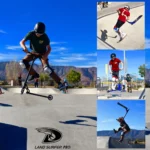 Land Surfer PRO Stunt Scooter - Pink