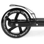 bopster 2 Wheeled Scooter Folding V2 In Line Racing Kick Sport Ride-On Black