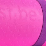 just be... Yoga mat Non Slip Exercise Mattress 5mm thick Eco friendly TPE material 183cm long 61cm wide 2-Tone colour with Carry Strap Pro Beginner Bikram Gym Home Fitness - Pink/Purple