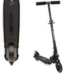 bopster 2 Wheeled Scooter Folding V2 In Line Racing Kick Sport Ride-On Black