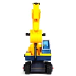 boppi Ride On Children's Digger with Hard-Hat - Yellow