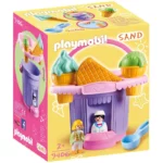 Playmobil 9406 Sand Ice Cream Shop Sand Bucket with Sieve and Waffle Moulds
