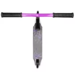bopster Stunt Scooter Deck 360 Swivel Spin | Lightweight Freestyle Sport Scooters with 50cm Wide Bar | Ideal for Kids, Boys, & Girls Ages 8+ | Purple