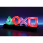 Paladone PP4140PS Playstation Icons 3 Light Modes Music Reactive Game Room, Multi Colour