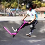 Land Surfer Kids Stunt Scooter | Scooter for Kids 8-12+ Teenagers | Boys/Girls Two Wheel 360 Pro Stunts | Pink Camo