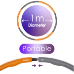 just be...…® Fitness Hoop - 1.2kg - Orange
