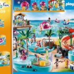 PLAYMOBIL 70609 Family Fun Aqua Park Water Park with Slides