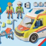PLAYMOBIL 71202 City Life Ambulance with Lights and Sound