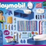 Playmobil 70211 Dollhouse Furnished Bathroom