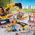 PLAYMOBIL 71045 Road Works Construction Zone Promo Pack