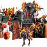 Playmobil 70221 Novelmore Knights Burnham Raiders Fortress With Fire Cannons And Dragon Cage