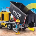Playmobil 70444 City Action Construction Truck with Tilting Trailer