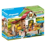 Playmobil 6927 Country Pony Farm With 2 Pony Stalls And Storage Loft