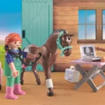 PLAYMOBIL 71241 Country Veterinarian for Horses