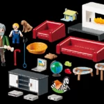 Playmobil 70207 Dollhouse Living Room With Fireplace