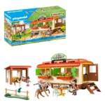 Playmobil Pony Shelter with Mobile Home 70510